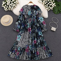 Black Multi Floral