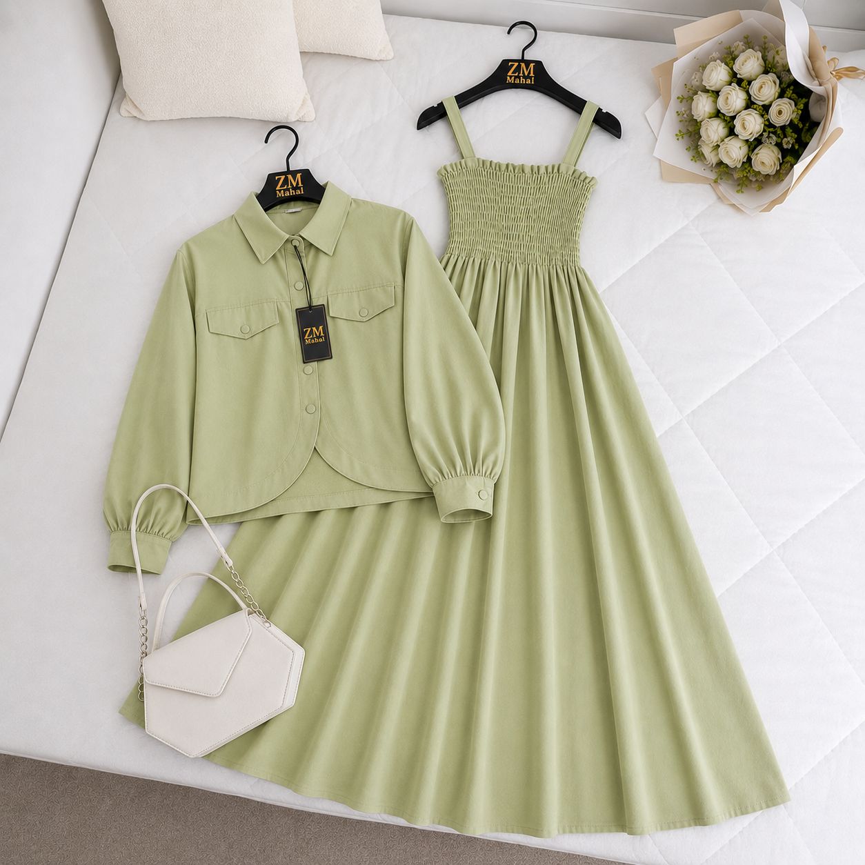 Imported Graceful Two-Piece Set