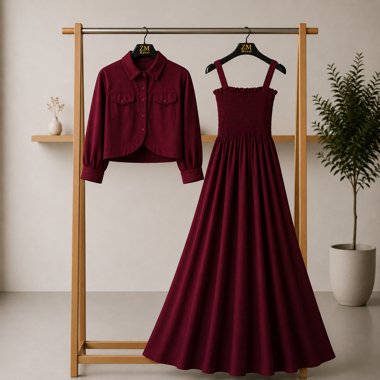 Graceful Two-Piece Set