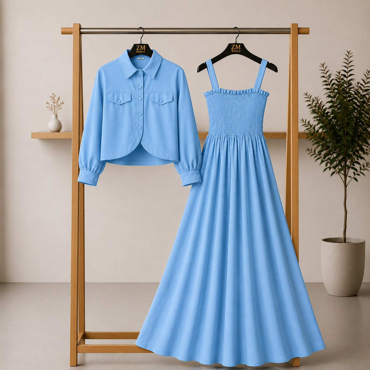 Graceful Two-Piece Set