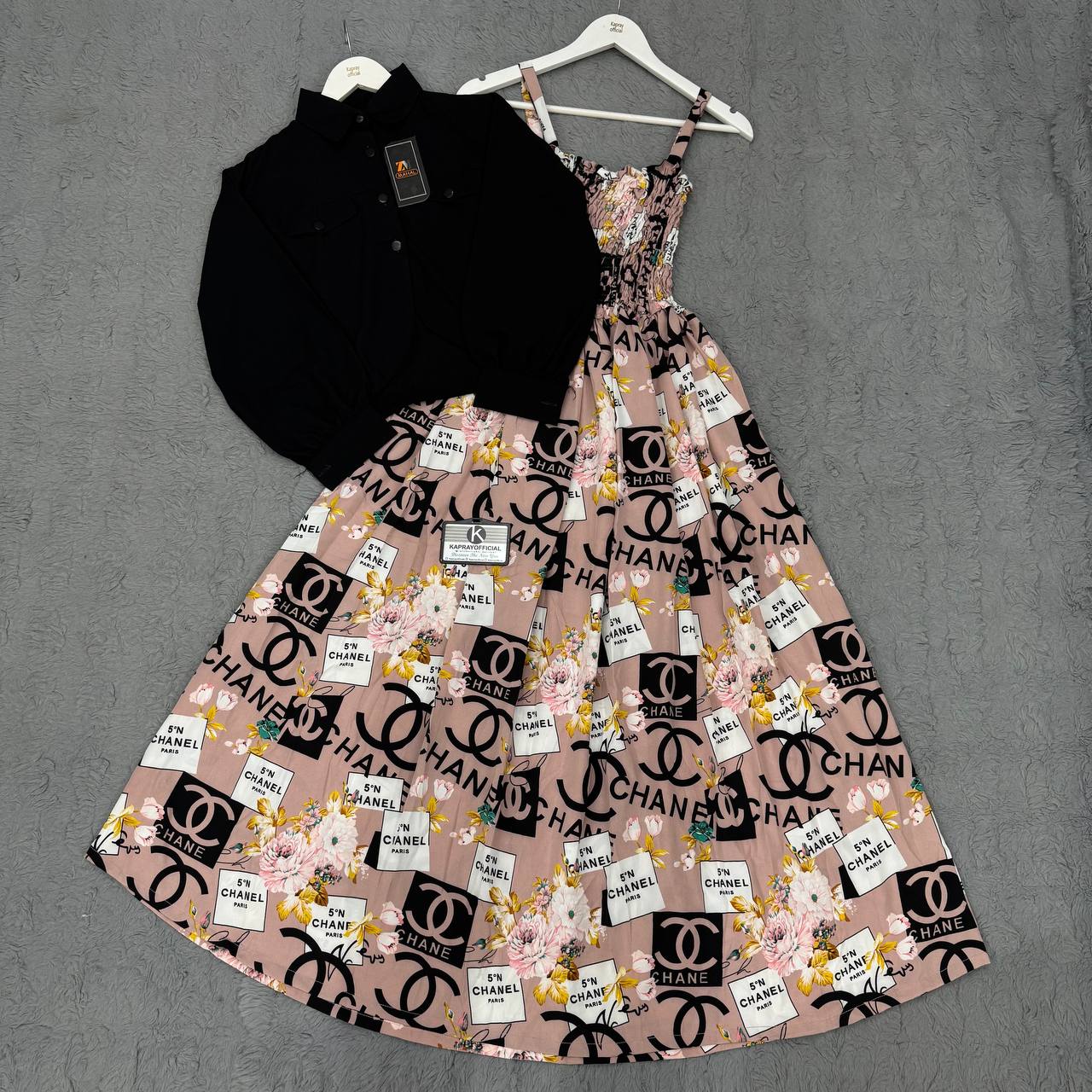 Floral Maxi Dress Set