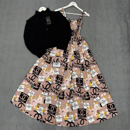 Floral Maxi Dress Set