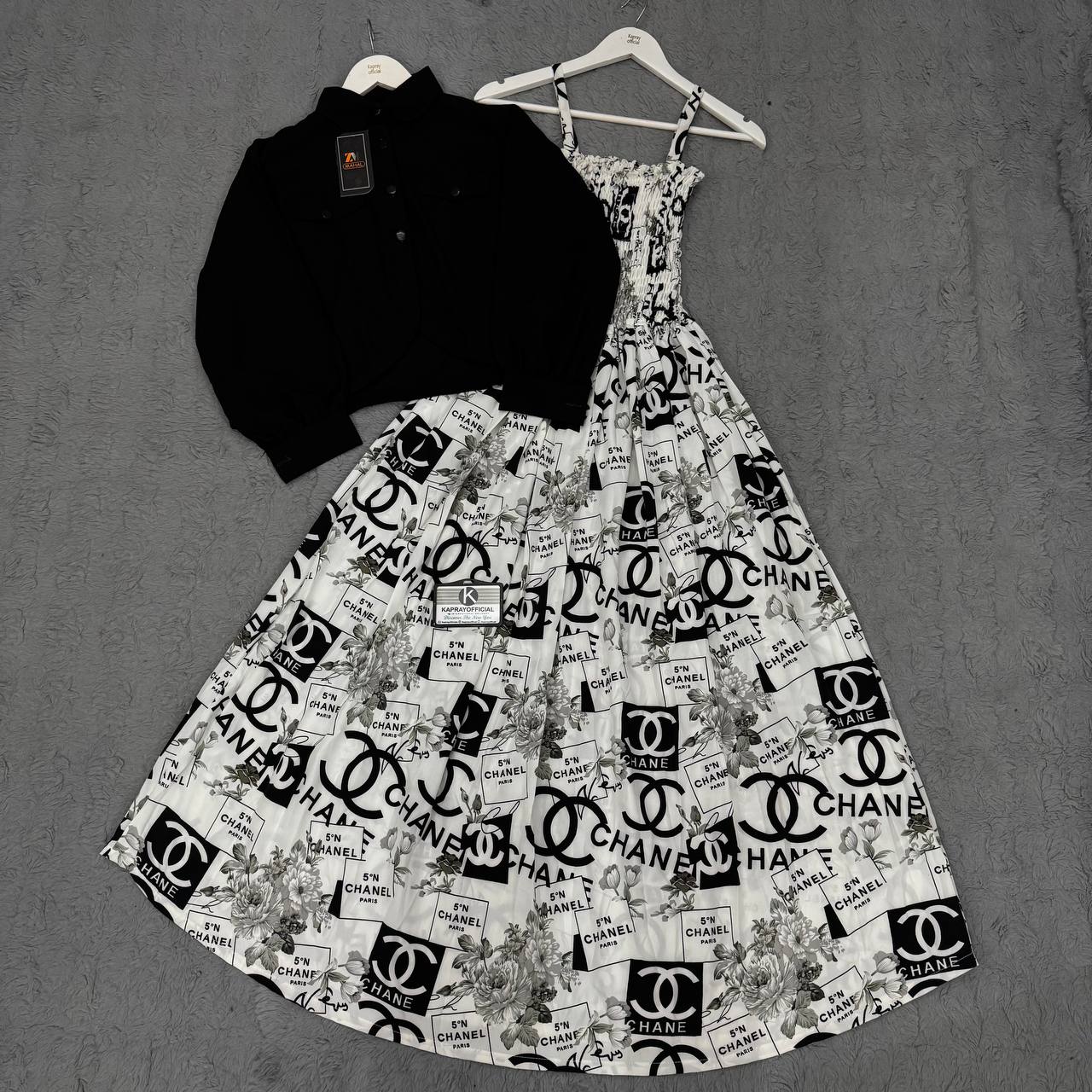 Floral Maxi Dress Set