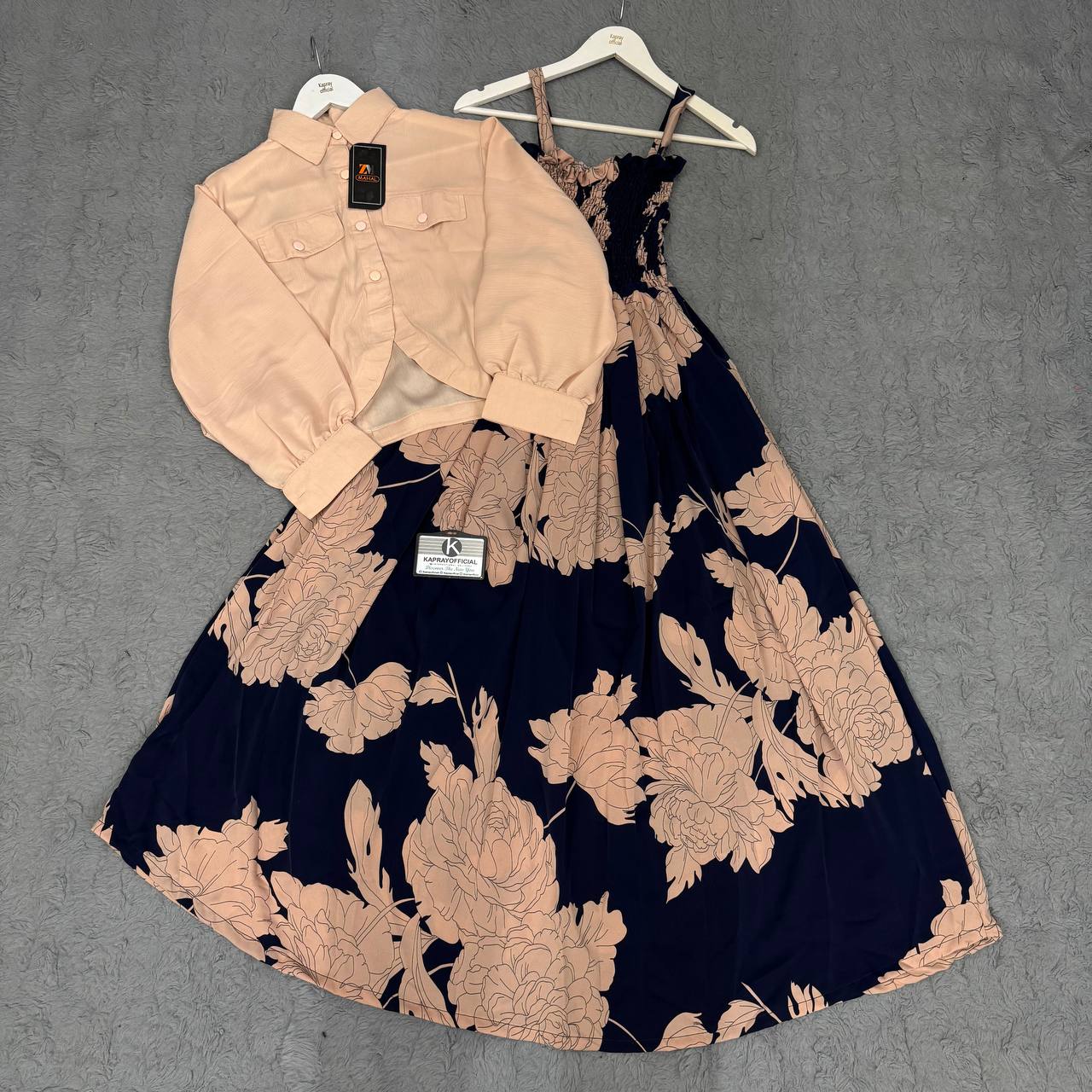 Floral Maxi Dress Set