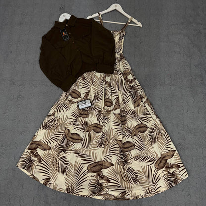 Floral Maxi Dress Set