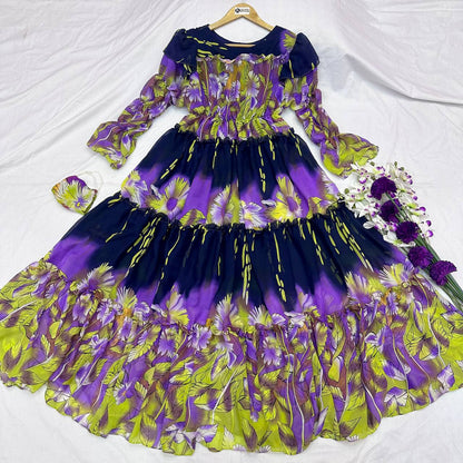 Chiffon 360 Frock – Unveil the Latest Prints