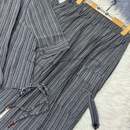 Striped Two-Piece Cord Set | SP-6